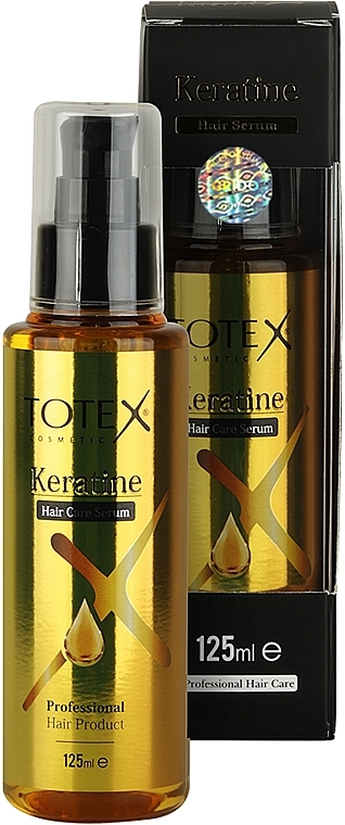 Keratin Hair Serum - Totex Cosmetic Keratin Hair Care Serum — photo N1