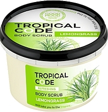 Lemongrass Body Scrub - Good Mood Tropical Code Body Scrub Lemongrass — photo N1