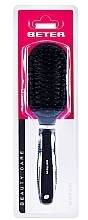 Massage Hair Brush, nylon bristles - Beter Beauty Care Neo Colors — photo N1