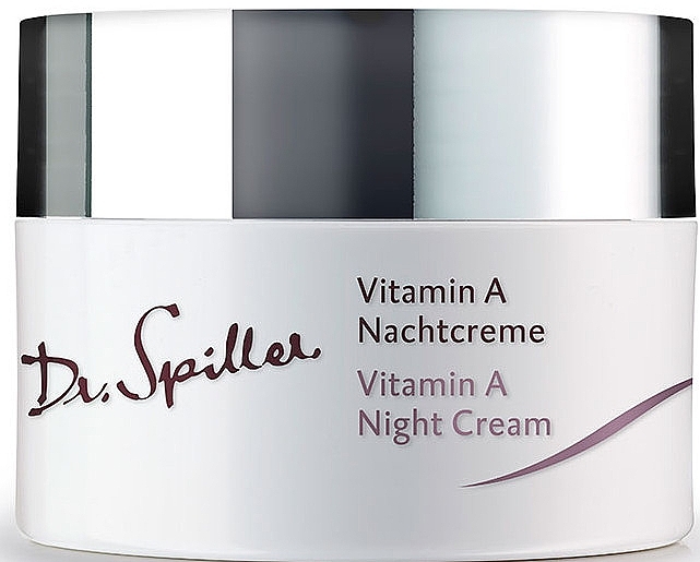 Night Face Cream - Dr. Spiller Vitamin A Night Cream — photo N2