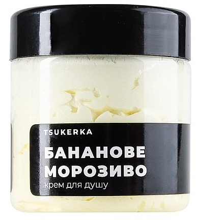 Banana Ice Cream Shower Cream - Tsukerka Shower Cream — photo N1