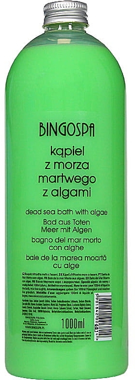 Dead Sea Algae Bath Foam - BingoSpa — photo N2