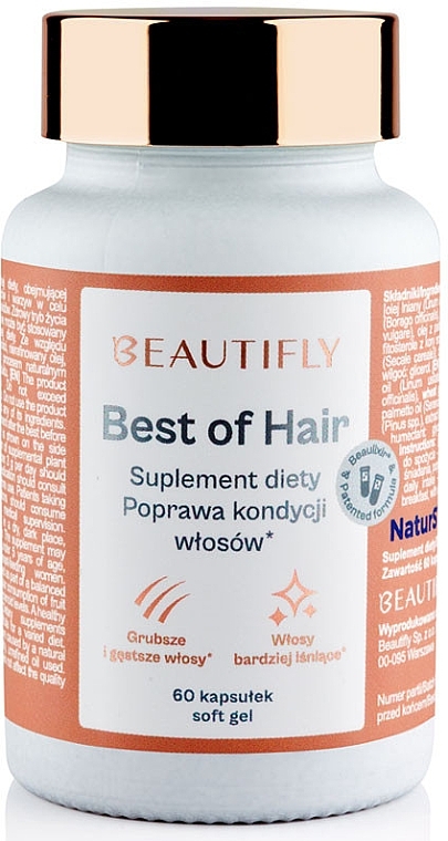 Anti-Baldness Dietary Supplement - Beautifly Best of Hair — photo N1