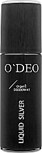 Fragrances, Perfumes, Cosmetics Organic Men Deodorant - O'Deo Organic DEOdorant For Men Liquid Silver