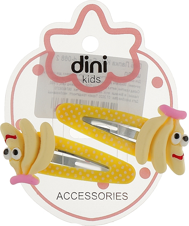 Banana Hair Clip, d-068 - Dini — photo N1