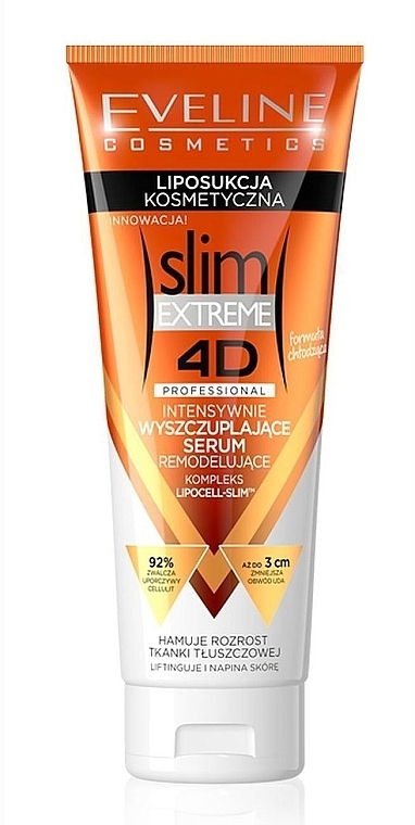 Body Serum - Eveline Cosmetics Slim Extreme 4D Intensive Slimming and Remodeling Body Serum — photo N3