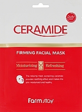 Fragrances, Perfumes, Cosmetics Firming Ceramide Face Mask - FarmStay Ceramide Firming Facial Mask