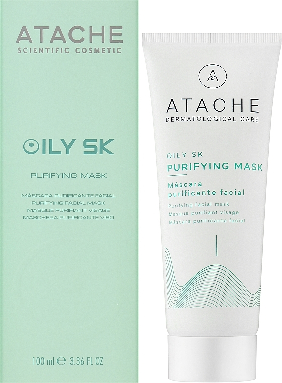 Antibacterial Cleansing Mask for Oily Skin - Atache Oily SK Purifying Mask — photo N2