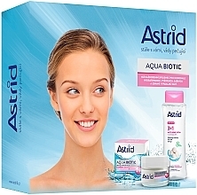 Fragrances, Perfumes, Cosmetics Set - Astrid Aqua Biotic Set (cr/50ml + micel/water/400ml)