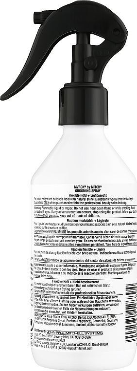 Volume & Hold Spray - Paul Mitchell MVRCK Grooming Spray — photo N16