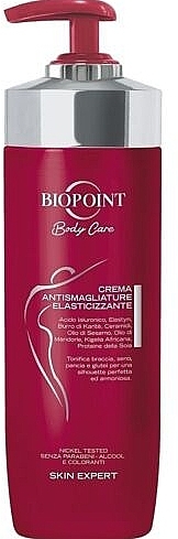 Anti-Stretch Mark Body Cream - Biopoint Elasticizing Anti-Stretch Mark Cream — photo N1