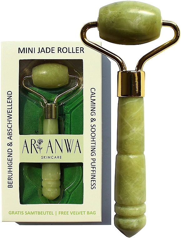 Small Jade Roller - ARI ANWA Skincare Mini Jade Roller — photo N4