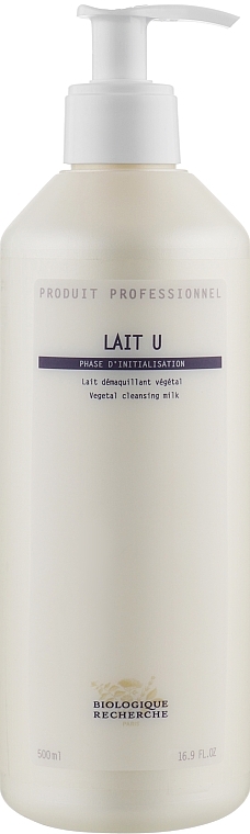 Vegetable Cleansing Milk - Biologique Recherche Lait U — photo N3