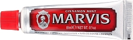 Toothpaste with Cinnamon Mint Scent - Marvis Cinnamon Mint (mini size) — photo N4
