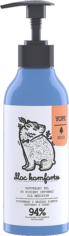 Natural Intimate Wash Gel for Men - Yope Man Intimate Gel — photo N1