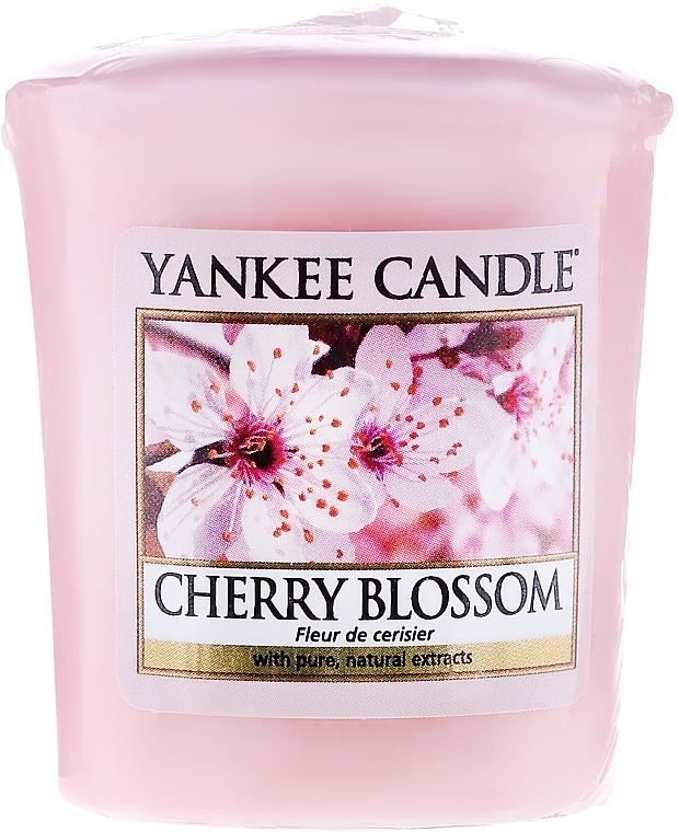 Scented Candle - Yankee Candle Cherry Blossom Sampler Votive Candle — photo N1