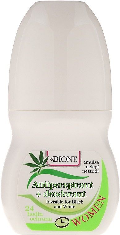 Women Antiperspirant - Bione Cosmetics Antiperspirant + Deodorant Green — photo N3