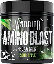 Amino Acid Complex Dietary Supplement - Warrior Amino Blast Sour Apple — photo N1