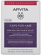 Food Supplement for Hair - Apivita Caps for Hair — photo N1