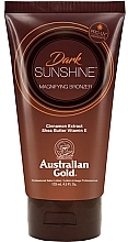 Sun Lotion - Austraian Gold Sunscreen Dark Magnifying Bronzer Professional Lotion — photo N7