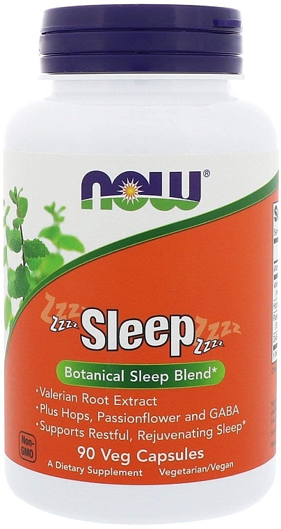 Sleep, capsules - Now Foods Sleep — photo N8