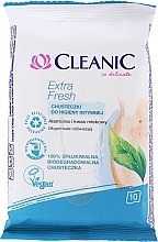 Intimate Wipes, 10 pcs - Cleanic Intensive Care Wipes — photo N2