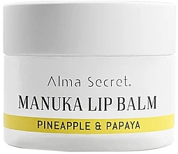 Lip Balm - Alma Secret Manuka Lip Balm Pineapple And Papaya — photo N10