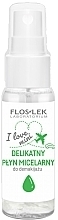 Fragrances, Perfumes, Cosmetics Micellar Water - Floslek I Love Mini Delicate Micellar Liquid Makeup Remover