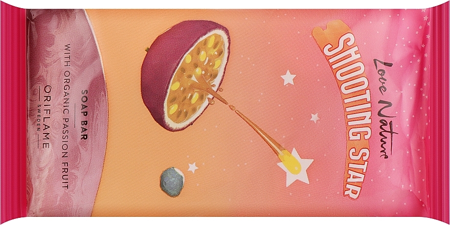 Organic Passion Fruit Oil Kids Soap - Oriflame Love Nature Soap Bar Smooting Star — photo N1