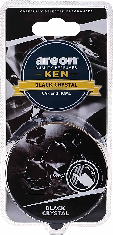 Black Crystal Air Freshener - Areon Ken Black Crystal — photo N1