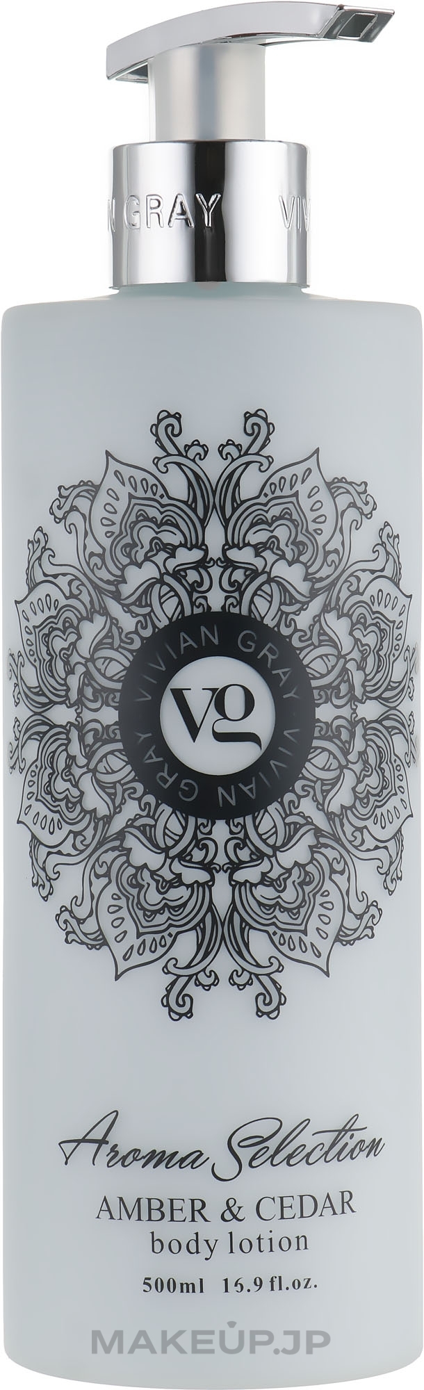 Body Lotion - Vivian Gray Aroma Selection Body Lotion Amber & Cedar — photo 500 ml
