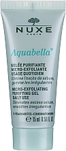 Fragrances, Perfumes, Cosmetics Gentle Cleansing Exfoliating Gel - Nuxe Aquabella Exfoliating Purifying Gel (mini size)