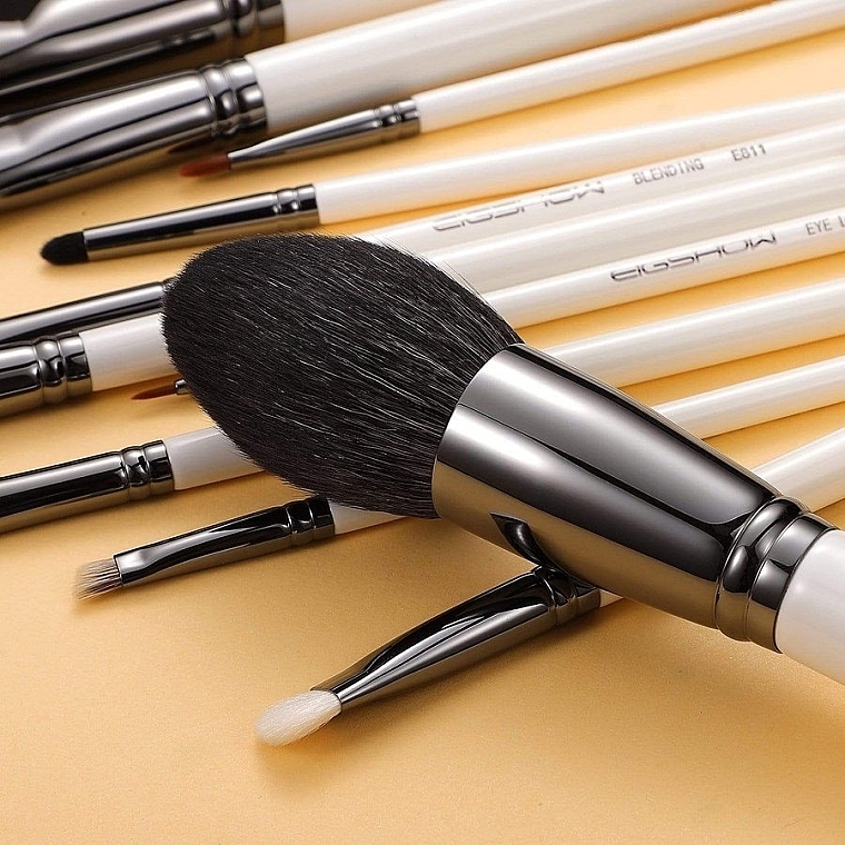 Makeup Brush Set - Eigshow Beauty Makeup Brush Master Bright Silver — photo N4