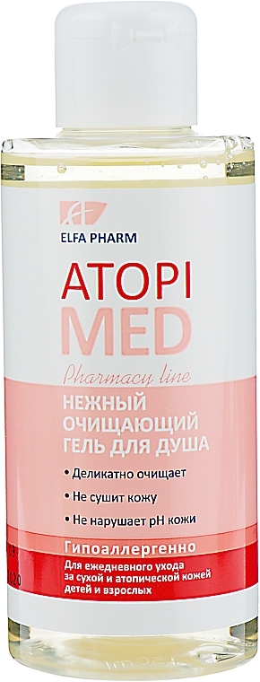 Gentle Cleansing Shower Gel - Elfa Pharm Atopi Med Shower Gel — photo N2