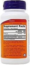 Gelatin Capsules "Vitamin K2" - Now Foods Vitamin K-2 100 mcg — photo N14