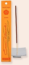 Amber Incense Sticks - Maroma Encens d'Auroville Stick Incense Amber — photo N5