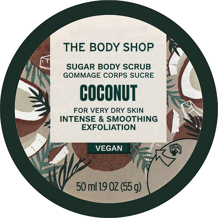 Coconut Body Scrub - The Body Shop Coconut Exfoliating Cream Body Scrub — photo N9