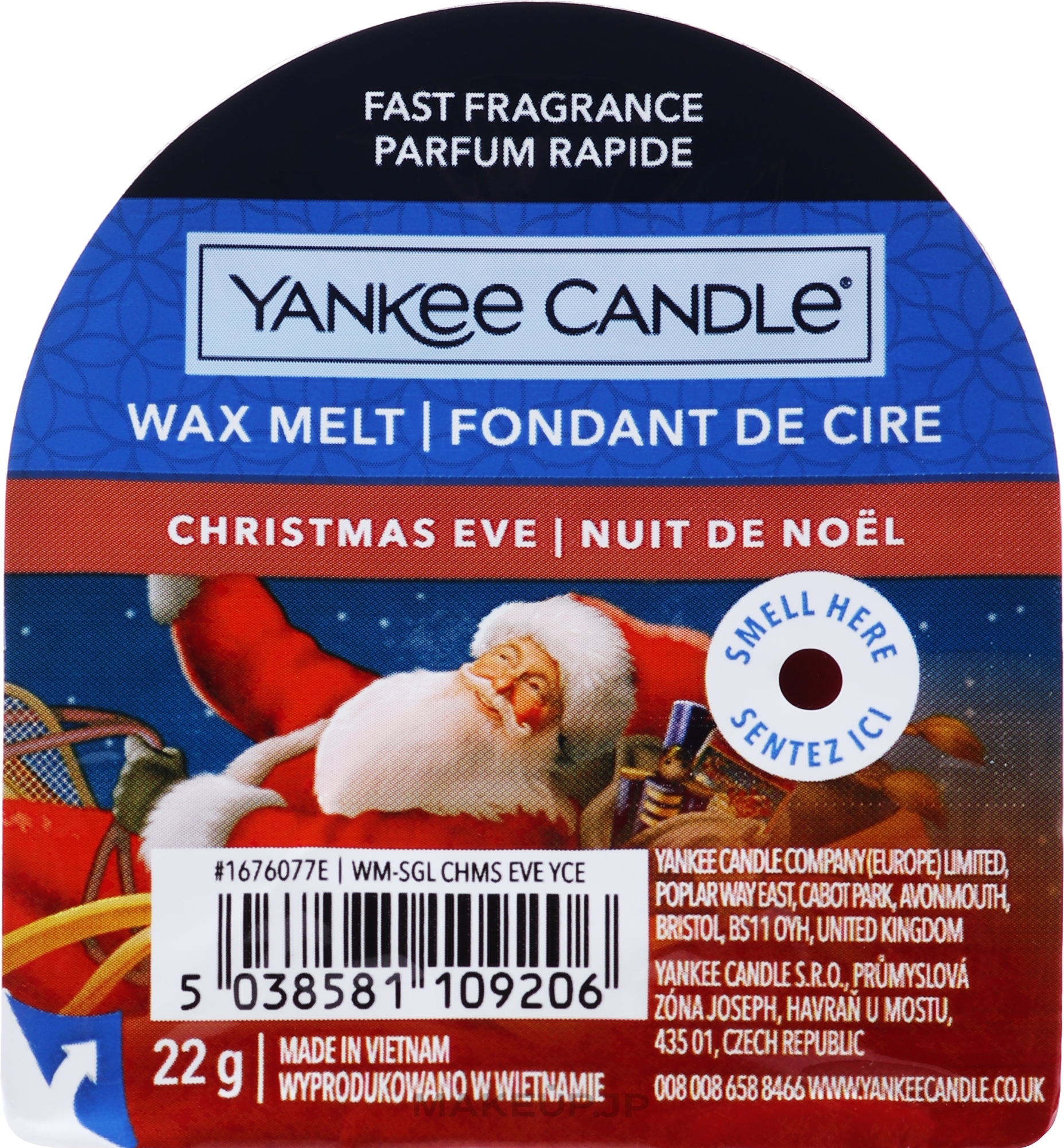 Scented Wax - Yankee Candle Christmas Eve Tarts Wax Melts — photo 22 g