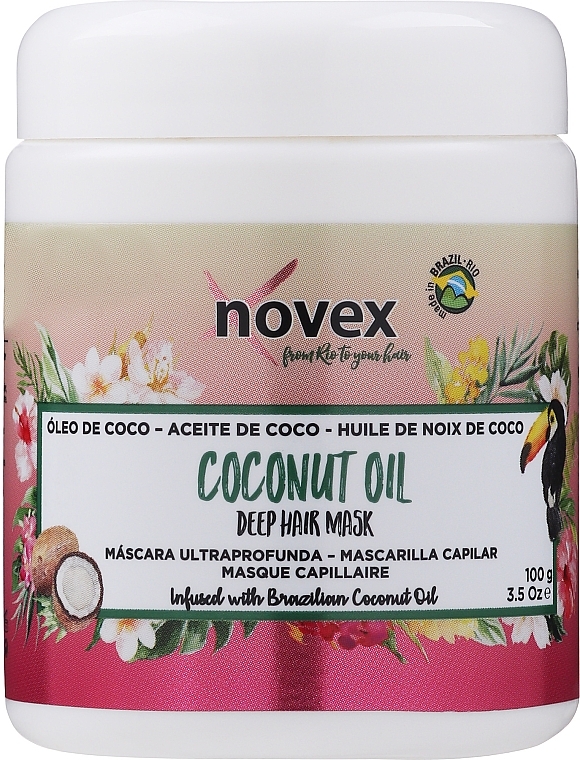 Hair Mask - Novex Coconut Oil Deep Hair Mask — photo N1