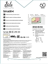 Tights "Sharm", 60 Den, nero - Siela — photo N14