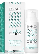 Fragrances, Perfumes, Cosmetics Revitalizing Night Face Cream - Bandi Professional Sebo Care PMF Imperfections Reducing Night Cream