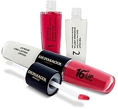 Fragrances, Perfumes, Cosmetics Long-Lasting 2in1 Lipstick - Dermacol 16H Lip Colour Extreme Long-Lasting Lipstick (7.1 ml)