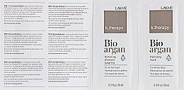 Set of Argan Oil Hair Samples - Lakme K.Therapy Bio Argan — photo N2