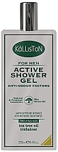 Active Shower Gel with Tea Tree Oil & Trehalose - Kalliston For Man Active Shower Gel — photo N2