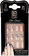 Fragrances, Perfumes, Cosmetics False Nail Set - Sosu by SJ Salon Nails In Seconds Two Faced