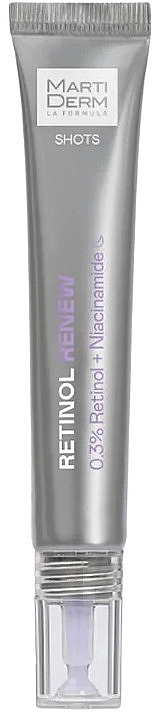 Retinol Facial Balm 0.3% - MartiDerm Shots Retinol Renew — photo N2