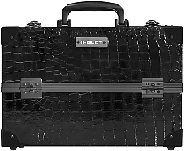 Fragrances, Perfumes, Cosmetics Cosmetic case - Inglot Makeup Case Crocodile Leather Pattern Medium KC-PAC01