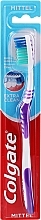 Toothbrush Medium Hard Extra Clean, purple - Colgate Extra Clean Medium — photo N3