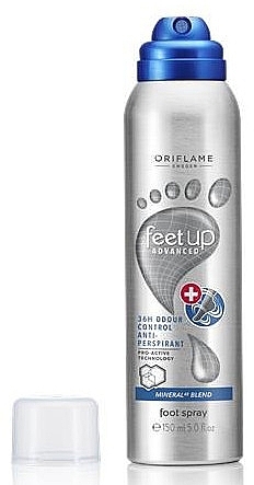 Foot Antiperspirant Deodorant 36 H Action - Oriflame Feet Up Advanced Deodorant For Legs  — photo N2