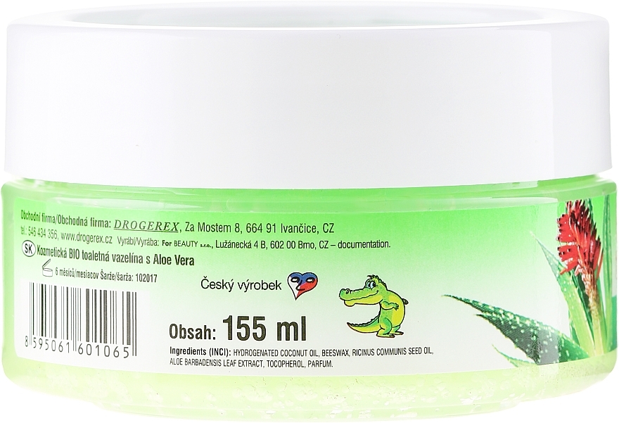 Cosmetic Vaseline - Bione Cosmetics Aloe Vera Cosmetic Vaseline — photo N5